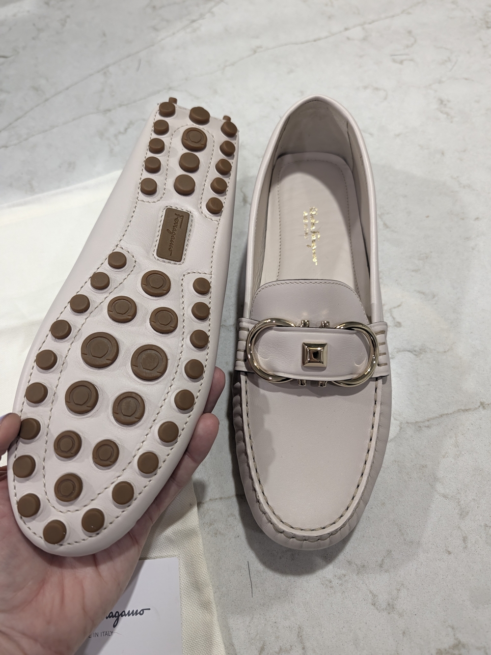 Salvatore Ferragamo Leather Horsebit Loafers 11C - Picture 3 of 4